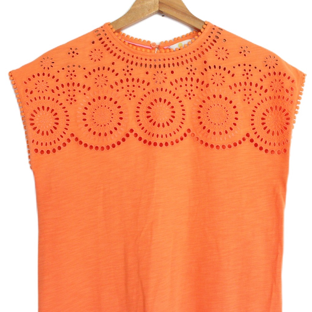 Boden Eyelet T-Shirt Dress - Picture 3 of 5
